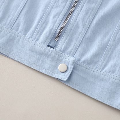3-teiliges Set für Baby und Babys: Blau Freizeitjacke und Hose - image 7