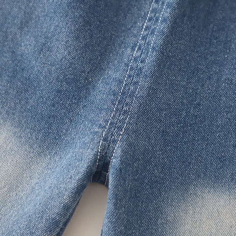 2-teiliges Set für Baby und Babys : Tüll Sweatshirt mit Herz und Denim - image 12