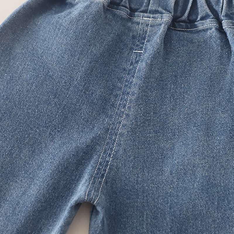 2-teiliges Set für Baby und Babys : Tüll Sweatshirt mit Herz und Denim - image 15