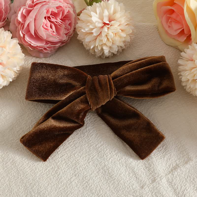 Samt Kleid für Baby mit Stirnband und Socken - image 10