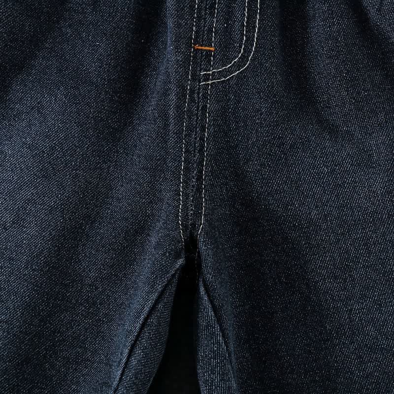 3-teiliges Denim Set für Baby und Jungen mit Streifenbesatz - image 13
