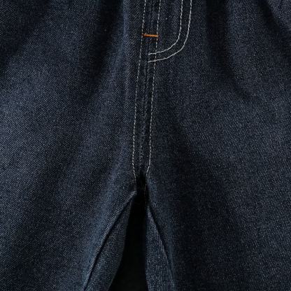 3-teiliges Denim Set für Baby und Jungen mit Streifenbesatz - image 13