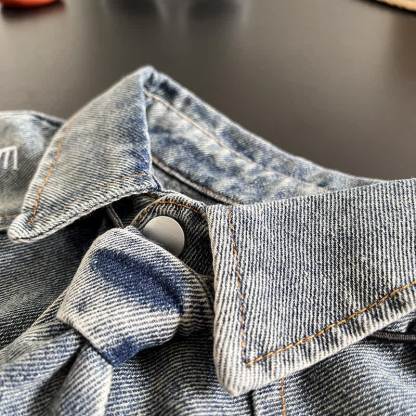 KEEP GOING EVERYTHING WILL BE FINE! 2-teiliges Set aus Denim und Krawatte für Kleinkind (Baby ). - image 5