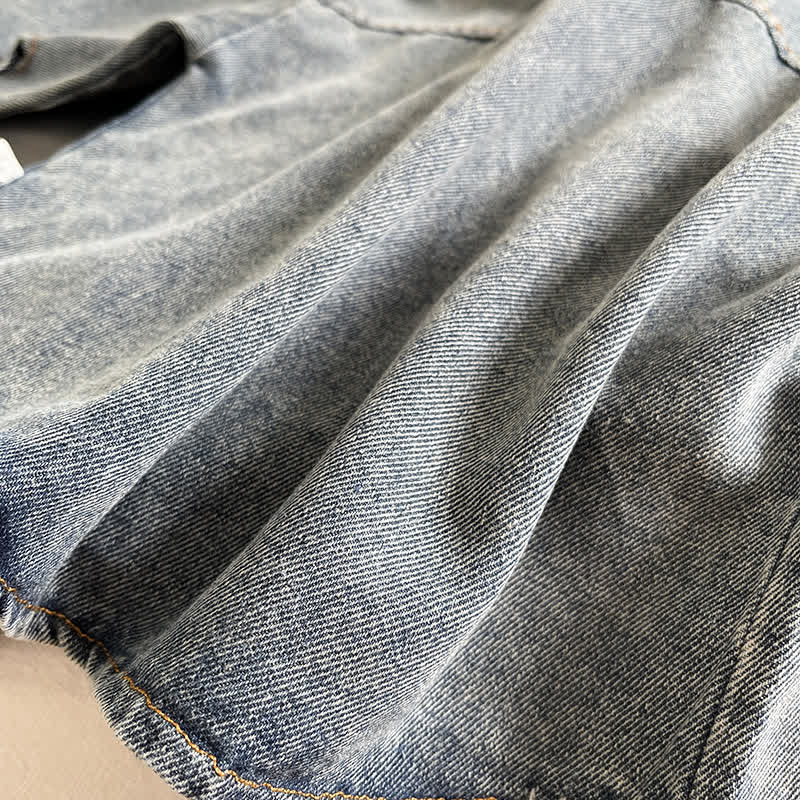KEEP GOING EVERYTHING WILL BE FINE! 2-teiliges Set aus Denim und Krawatte für Kleinkind (Baby ). - image 9