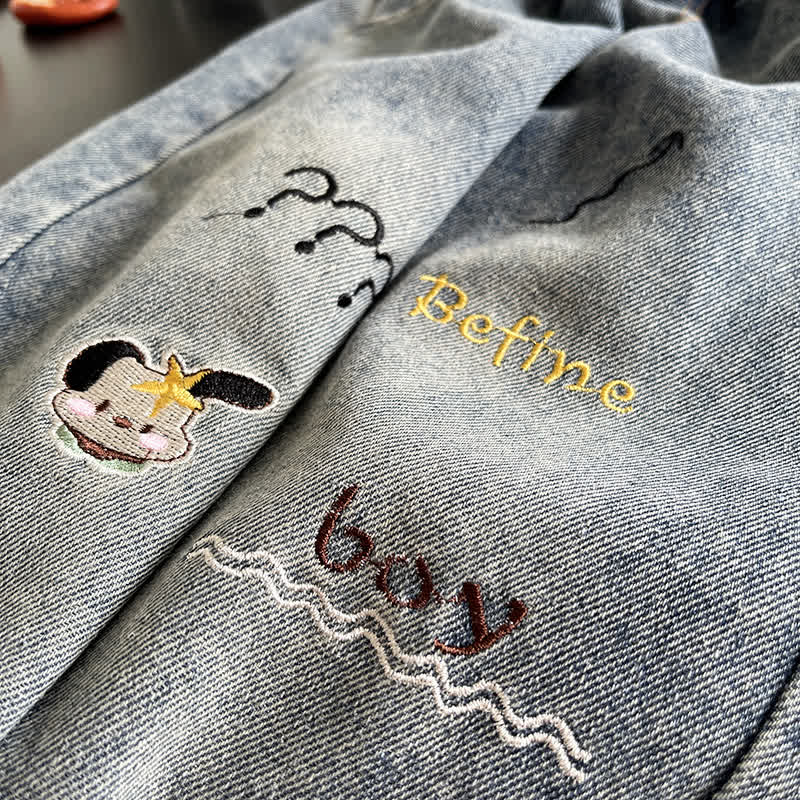 KEEP GOING EVERYTHING WILL BE FINE! 2-teiliges Set aus Denim und Krawatte für Kleinkind (Baby ). - image 11