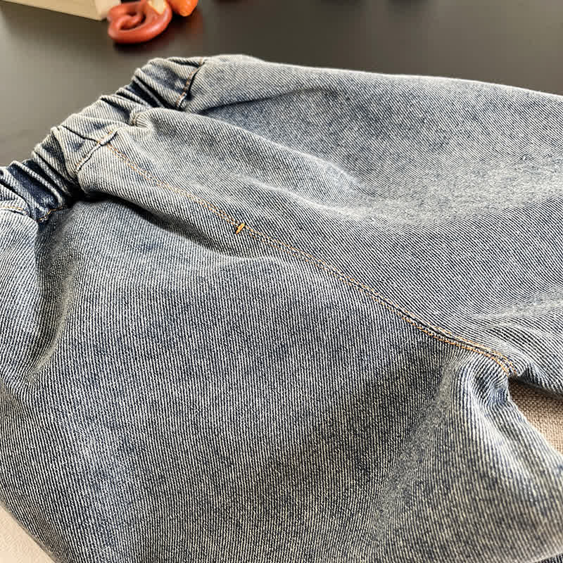 KEEP GOING EVERYTHING WILL BE FINE! 2-teiliges Set aus Denim und Krawatte für Kleinkind (Baby ). - image 12