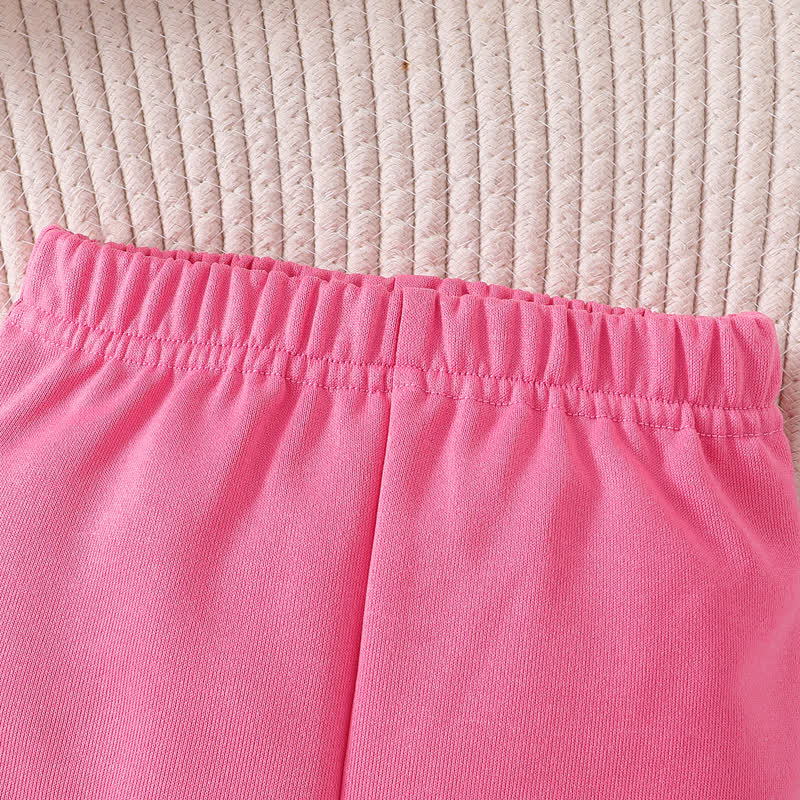2-teiliges Set aus Rosa Sweatshirt und Jogginghose für Baby und Kleinkind ( Mädchen) - image 6