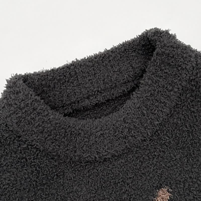 Baby Kleinkind Schlafanzug Set aus Plüsch und Hose , 2-teilig - image 6