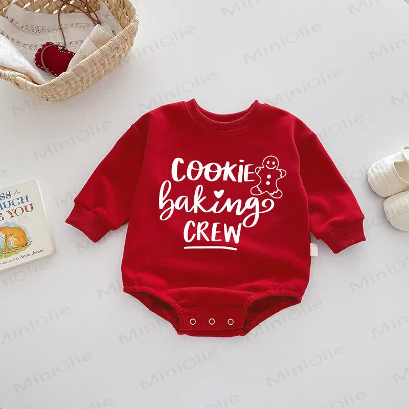 COOKIE BAKING CREW Baby Lebkuchenmann Roter Bodysuit - Rot - 18-24M - image 1