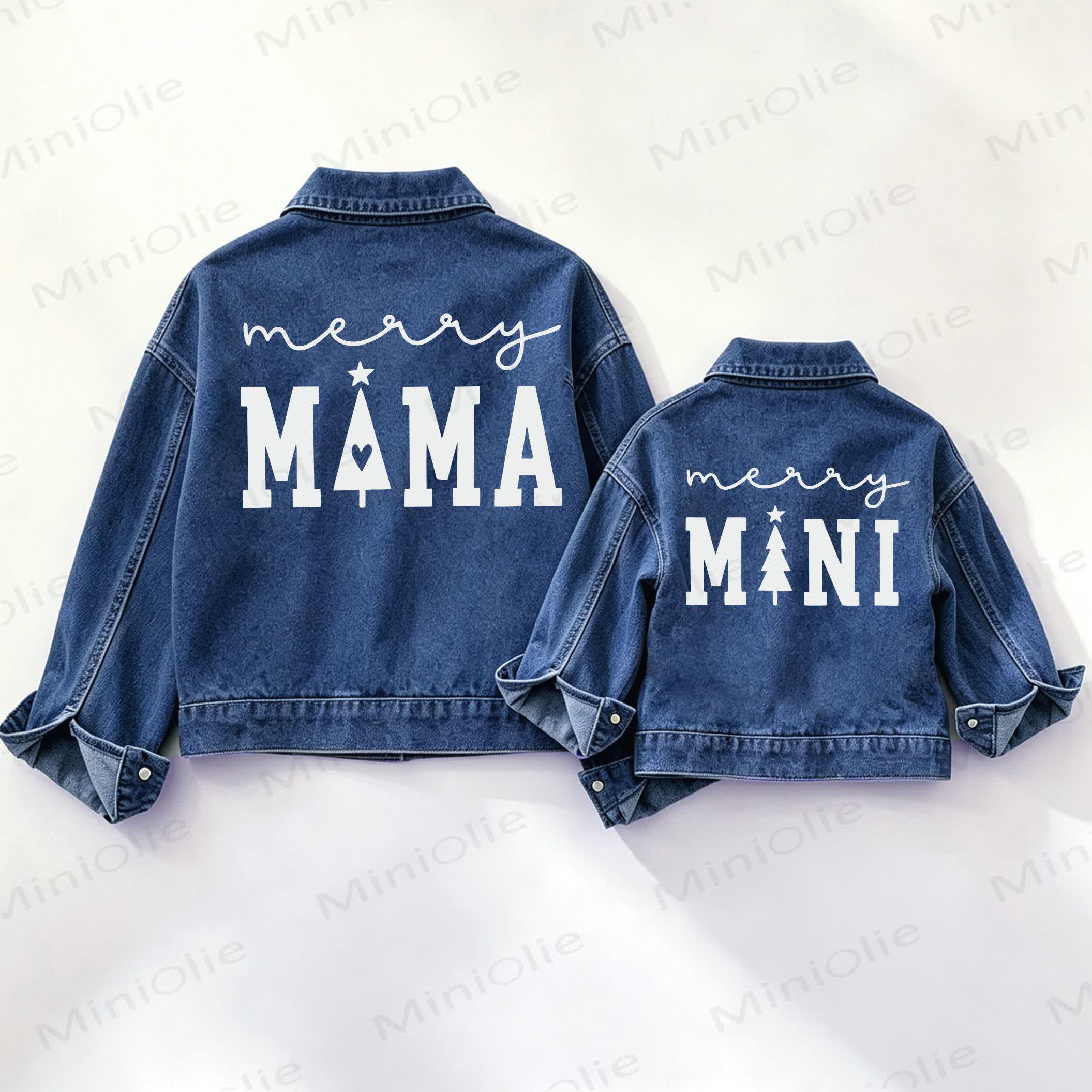 MAMA/MINI Familie Denim - Blau - Mom: XXL - image 1
