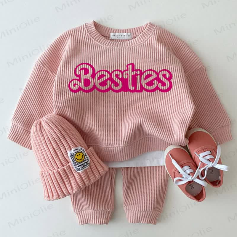 BESTIES Baby 2-teiliges Rosa Set - Rosa - 2-3J - image 1
