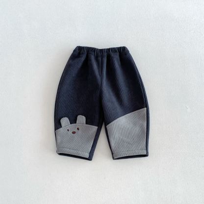 Baby und Kleinkind -Steppjacke oder Hose mit Gesteppt - Grau - 4-5J - image 4