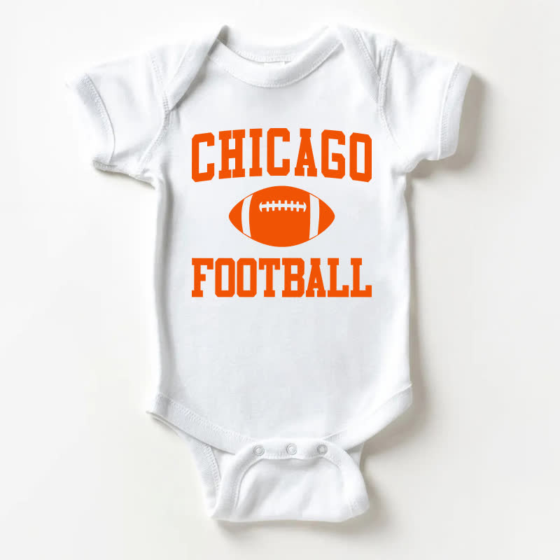 CHICAGO FOOTBALL Baby Bodysuit, weiß - Weiß - 18-24M - image 1