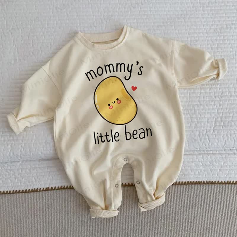 MOMMY'S LITTLE BEAN Baby Kleinkind Bean Beige Strampler - Beige - 2-3J - image 1