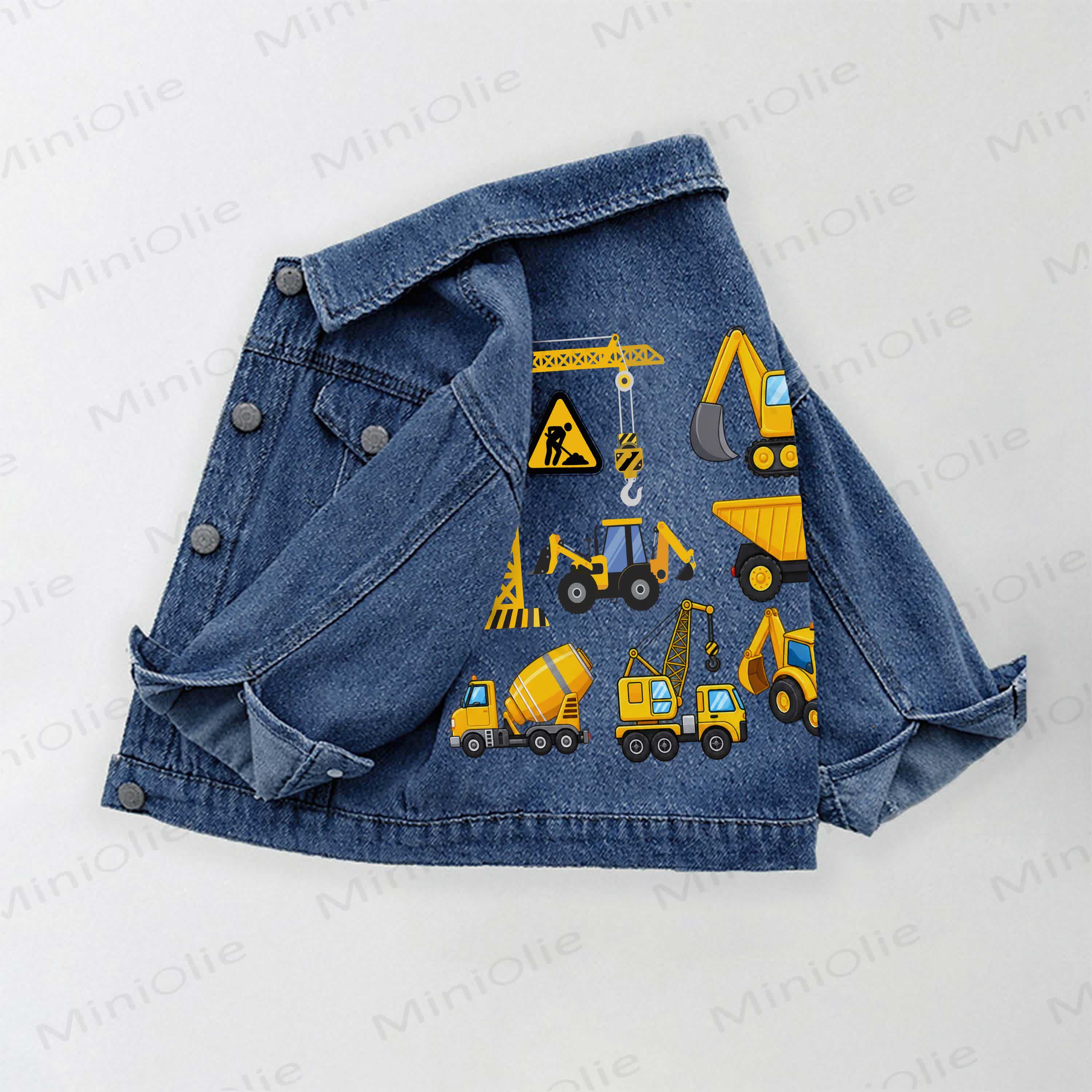 Kleinkind - LKW Denim - Blau - 10-11J - image 1