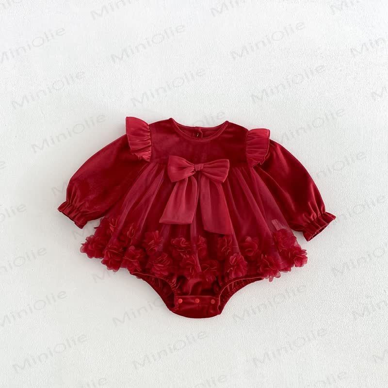 Baby Mädchen Schleife , Kleid - image 2