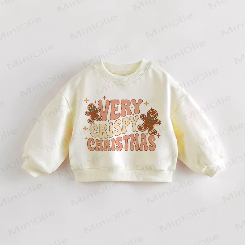 VERY CRISPY CHRISTMAS Baby Kleinkind Creme Sweatshirt - Creme - 3-5J - image 1