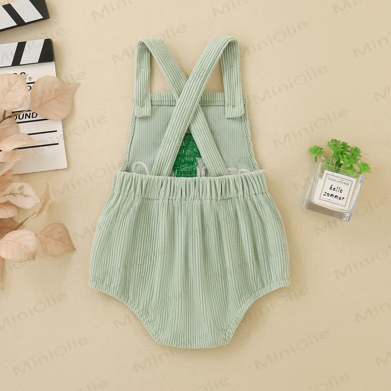 1 ONE Baby Cord- Bodysuit mit gekreuzten Trägern - image 2