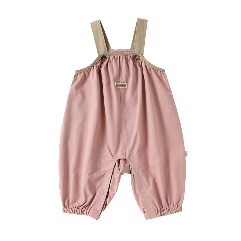 Overalls mit Ballonbeinen für Baby und Kleinkind oder Streifen T-Stück - Rosa - 2-3J - image 2