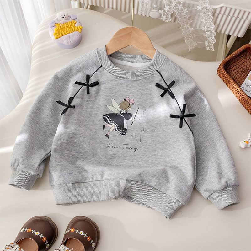 Set aus Sweatshirt mit Cartoon-Print und Streifen Hose für Kleinkind - Graues Sweatshirt - 6-7J - image 2