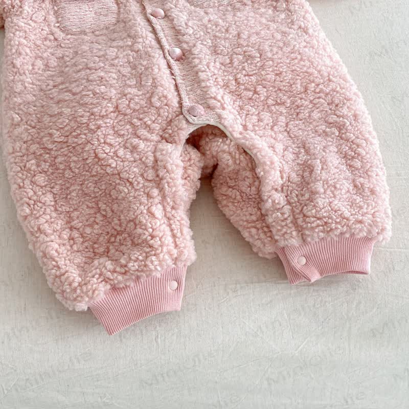 Niedlicher Vlies Strampler mit Taschen für Baby und Kleinkind - image 7