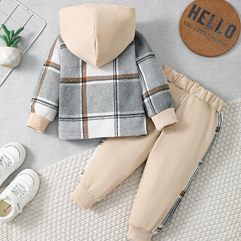 Kuscheliges Plaid 2-teiliges Set für Baby : Jacke und Jogginghose - image 2