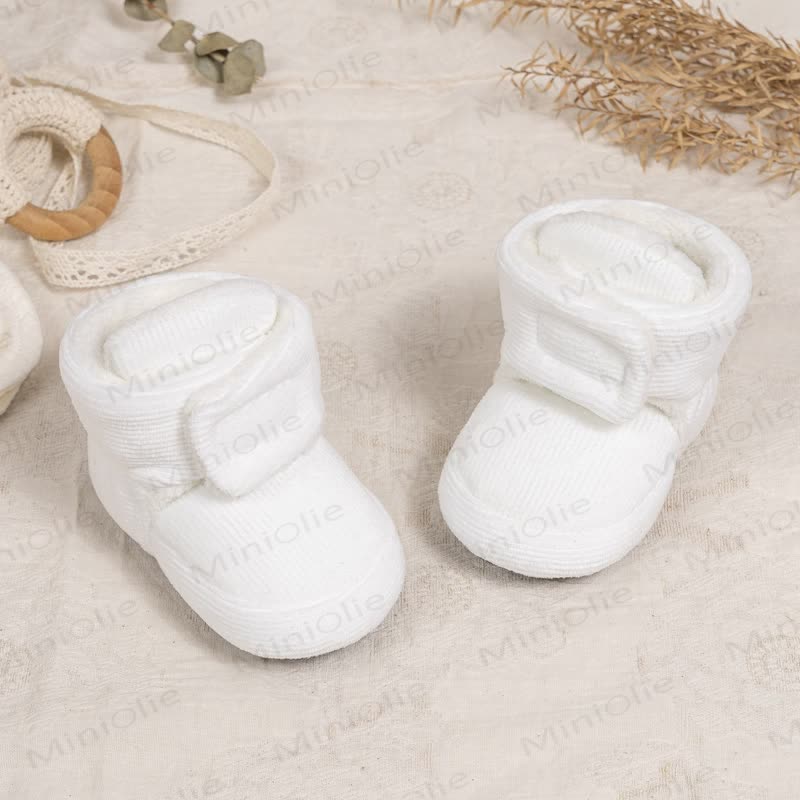 Baby mit Vlies und Klettverschluss - Weiß - 12-18M - image 2