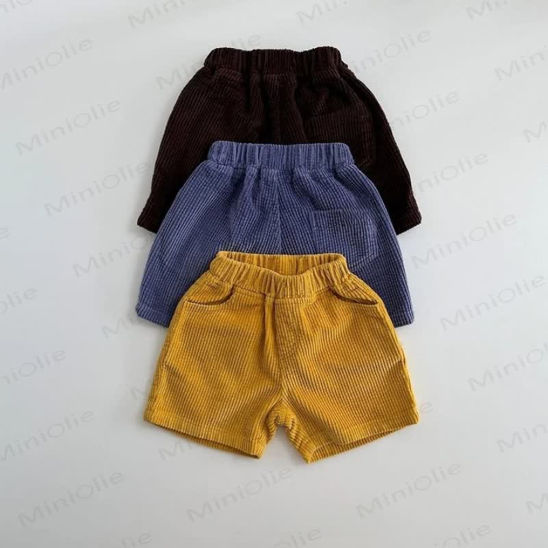 Cord- Shorts mit Taschen für Baby, Kleinkind und Kind - image 1