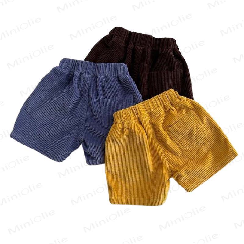 Cord- Shorts mit Taschen für Baby, Kleinkind und Kind - image 2
