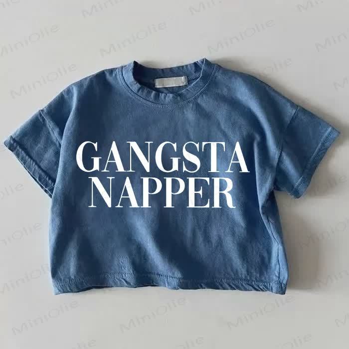 GANGSTA NAPPER Baby T- Blau - Blau - 18-24M - image 1