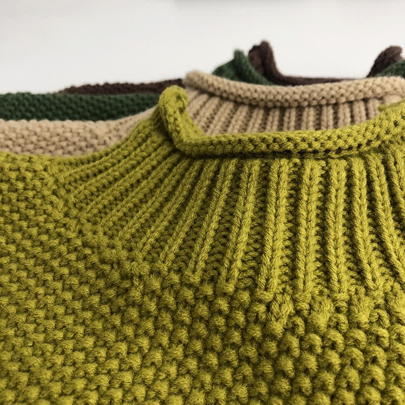 Rollkragenpullover im Retro-Stil für Kleinkind-Jungen - image 8