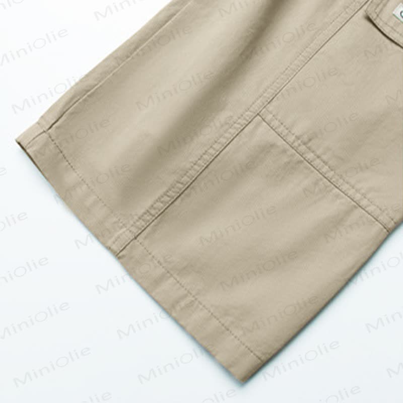 Baumwoll- Hose für Kleinkind-Jungen (Khaki) - image 5