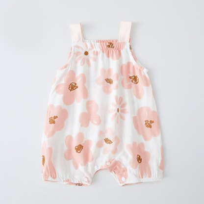 Baby Strampler aus Gaze - Rosa - 18-24M - image 5