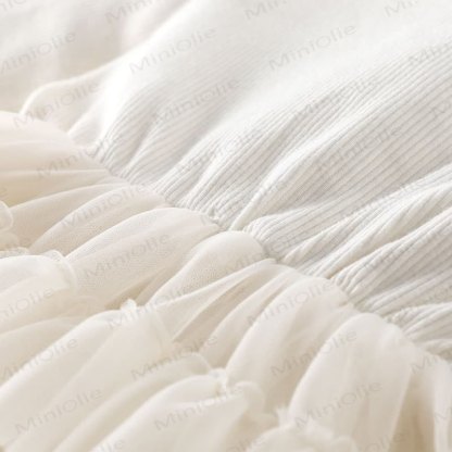 Baby Kleinkind Mädchen Einfarbig Kleid/ Bunt Strickjacke - image 8