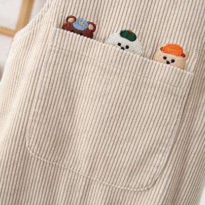 Baby und Kleinkind Overalls mit Tier , Cord und Vlies - image 10
