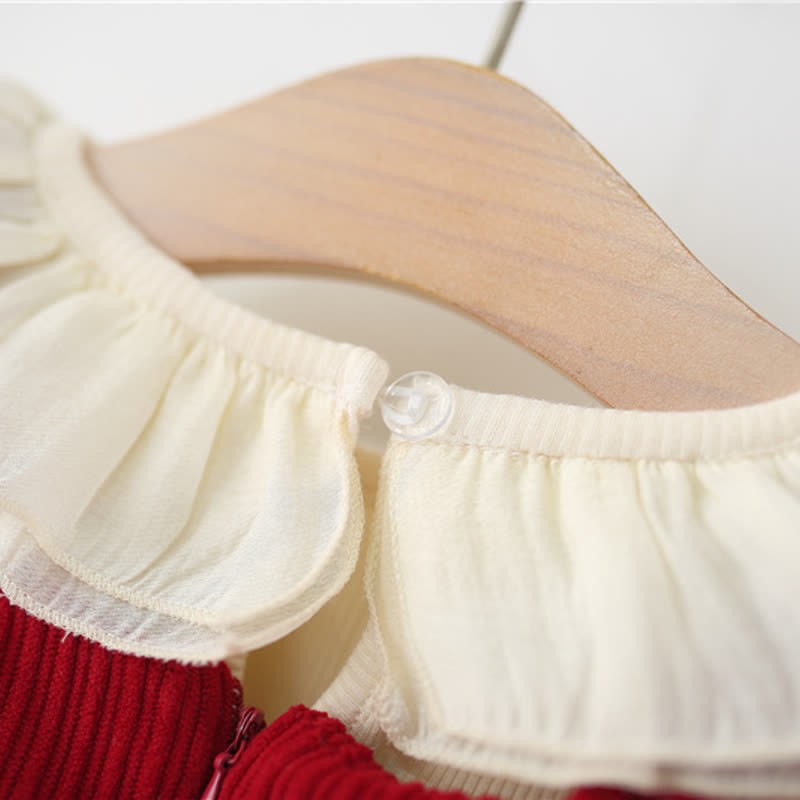 2-teiliges Set aus Kleid und Spitze mit Pilzmotiv für Baby - image 8