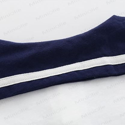Klassisches nautisches Matrosenkragen- Spitze und Shorts , 2-teiliges Set für Kleinkind und Baby - image 8