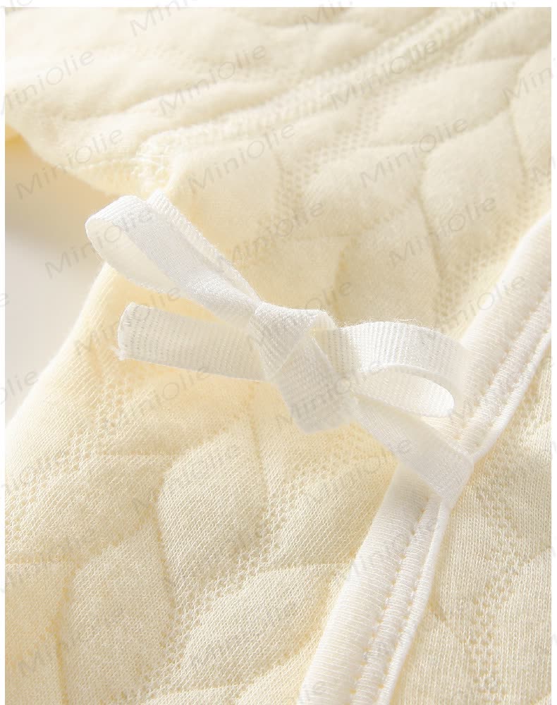 2-teiliges gestepptes Kimono- Set mit Bär für Baby - image 6