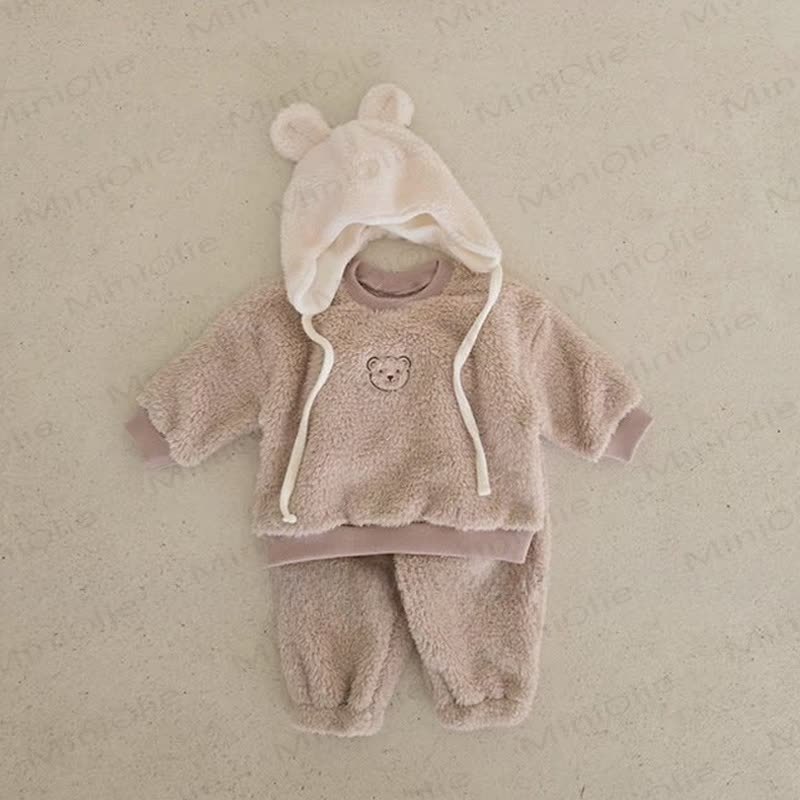 Baby Kleinkind Tier - 2-teiliges Set - Braun - 5-6Y - image 6