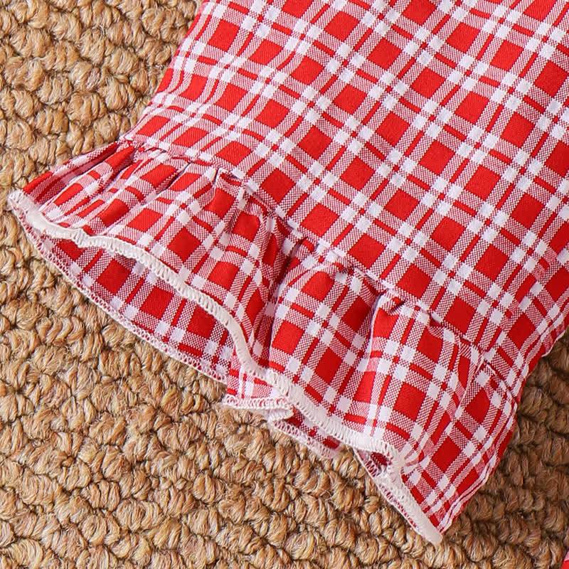 Baby Mädchen Süß Erdbeere Vlies Rot Weiß Plaid 2-teiliges Set - image 9