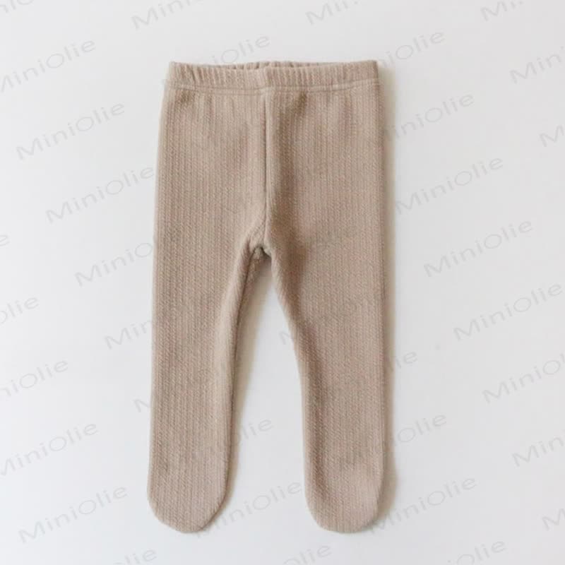 Einfarbig Basic Comfort Strumpfhose für Babys - Aprikose - 18-24M - image 7