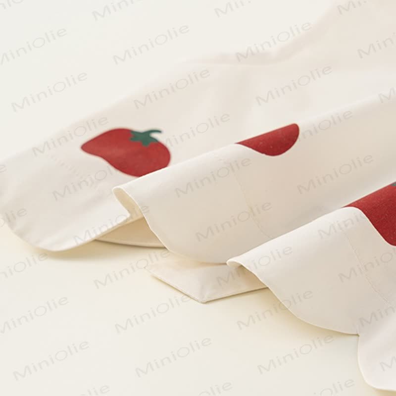 Tomatenfarbenes Tanktop und Hose Set für Kleinkind-Mädchen - image 8