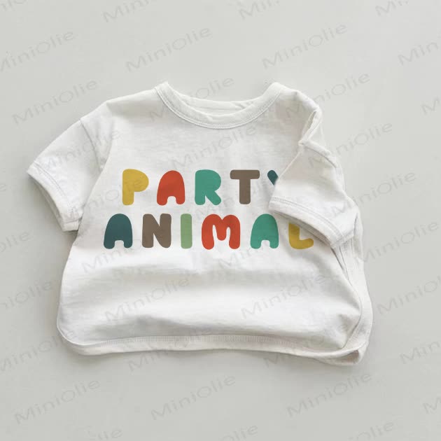 PARTY ANIMAL Baby Weißes T-Shirt - Weiß - 18-24M - image 1