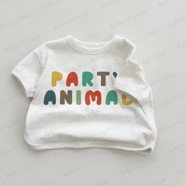 PARTY ANIMAL Baby Weißes T-Shirt - Weiß - 18-24M - image 1