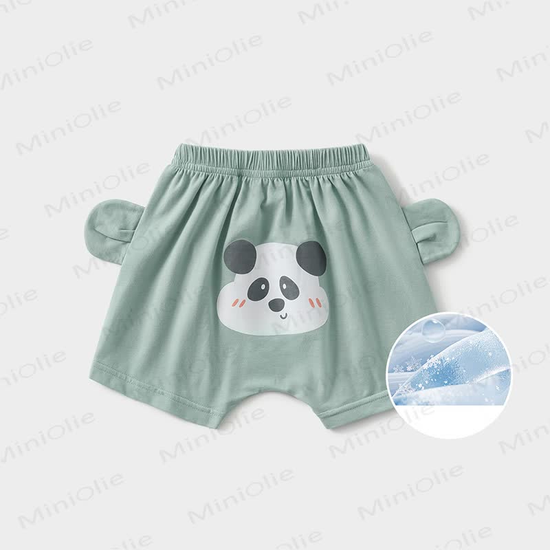 Shorts mit Baby - Cartoon-Print - Grün - 3-4J - image 6
