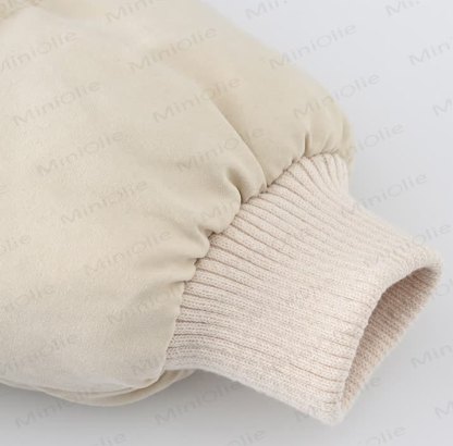 Einfarbig Oberbekleidung mit Kapuze für Baby und Kleinkind - image 10