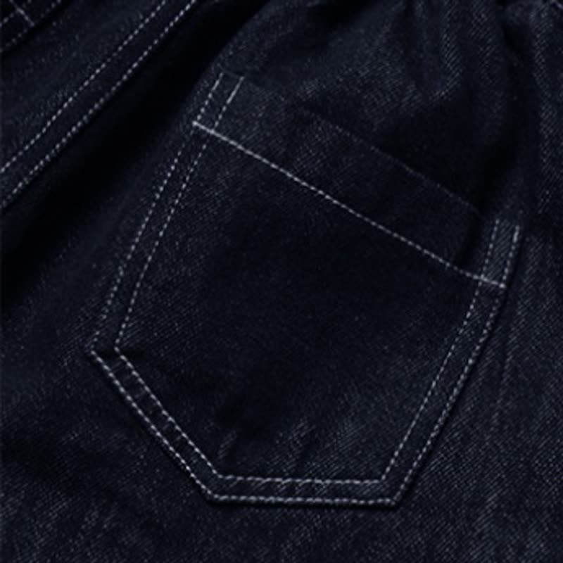 Hose mit Gestickt für Kleinkind , Denim Bein - image 6