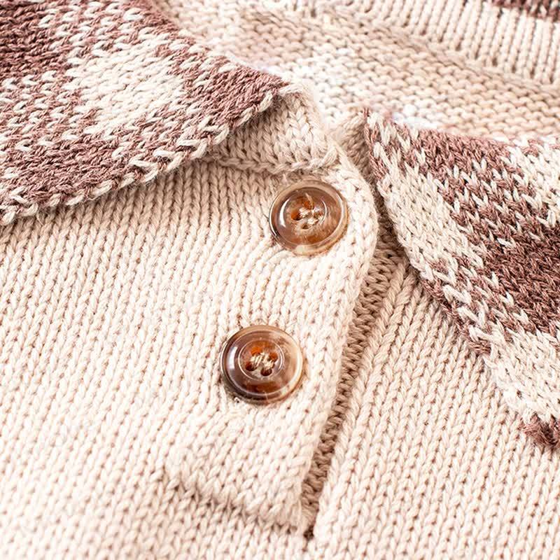 Baby Bodysuit aus Plaid Stricken - image 7