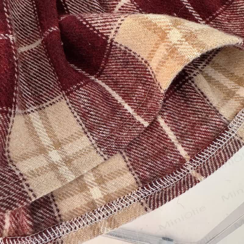 Baby Kleinkind Mädchen Schleife Plaid - Rock - image 8