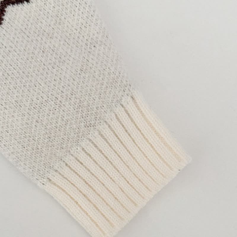 Nordische Stricken für Baby und Kleinkind oder braune Hose - image 7